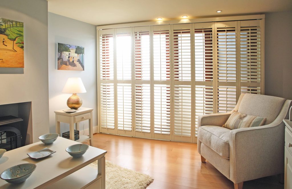 shutters in a home